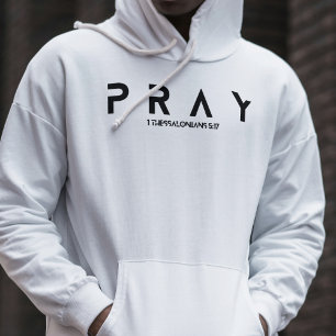 Sudadera "Reza" biblia cristiana verso Religioso