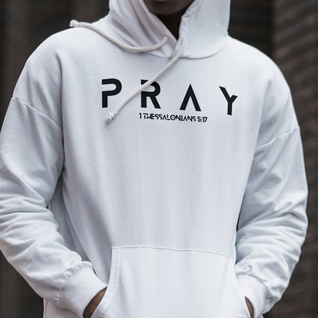 Sudadera "Reza" biblia cristiana verso Religioso (Subido por el creador)