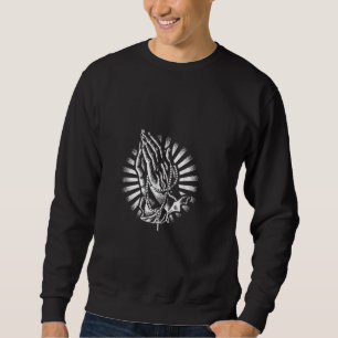 Sudadera Reza la oración cristiana por ti, Jesús o fe