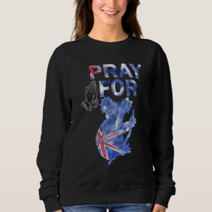 Sudadera Rezar por Australia para salvar el himno australia