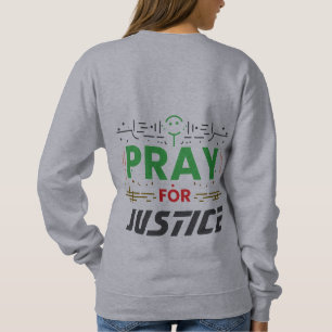 Sudadera Rezar por la justicia
