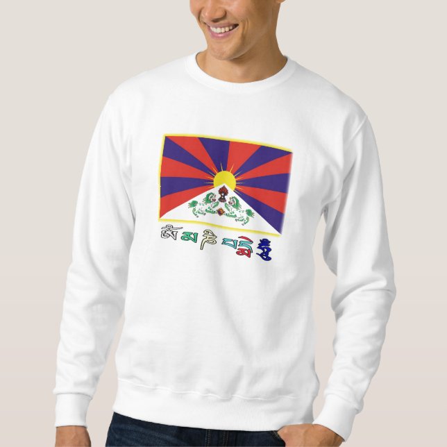 Sudadera Rezo para Tíbet (Anverso)