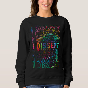 Sudadera Rgb Disiento Los Derechos De Las Mujeres Son Derec