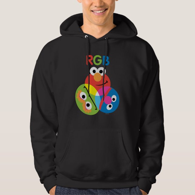 Sudadera RGB Sesame Street (Anverso)