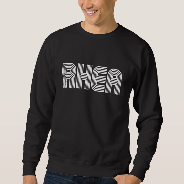 Sudadera Rhea Food Retro 70 años 80 (Anverso)