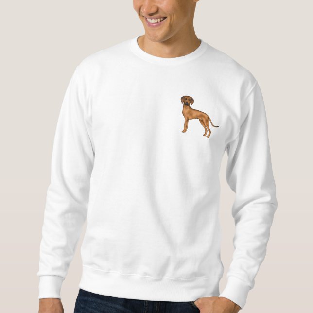 Sudadera Rhodesian Ridgeback Perro León Africano Perro de D (Anverso)
