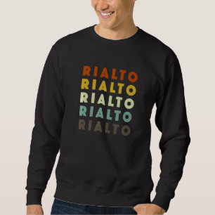 Sudadera Rialto California American Ca Usa Hometown Residen