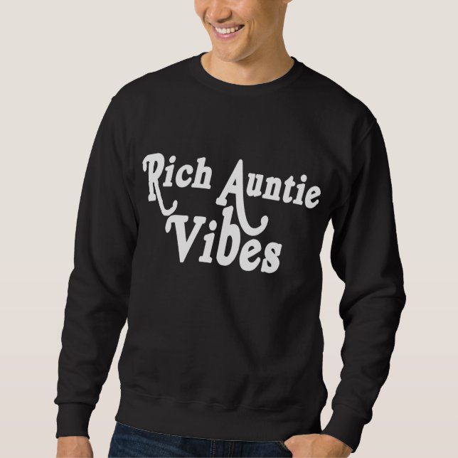 Sudadera Ricas tía tía de las mujeres mejor tía Día de la M (Anverso)