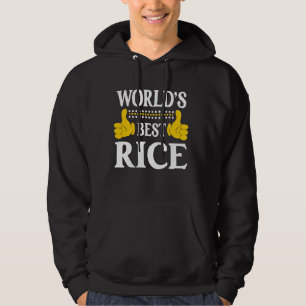 Sudadera Rice Surname Funny Team Family Apellido World's B