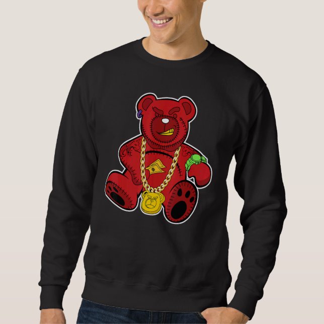 Sudadera Rich Bear What The 5s Matching (Anverso)