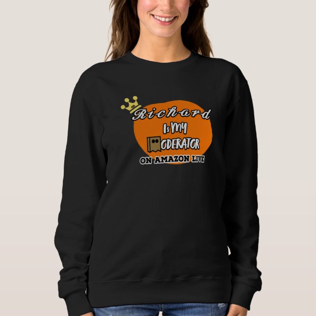 Sudadera Richard es mi Moderator 888 christinanicci live (Anverso)