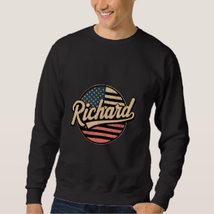 Sudadera RICHARD Nombre Patriota de Bandera de Estados Unid