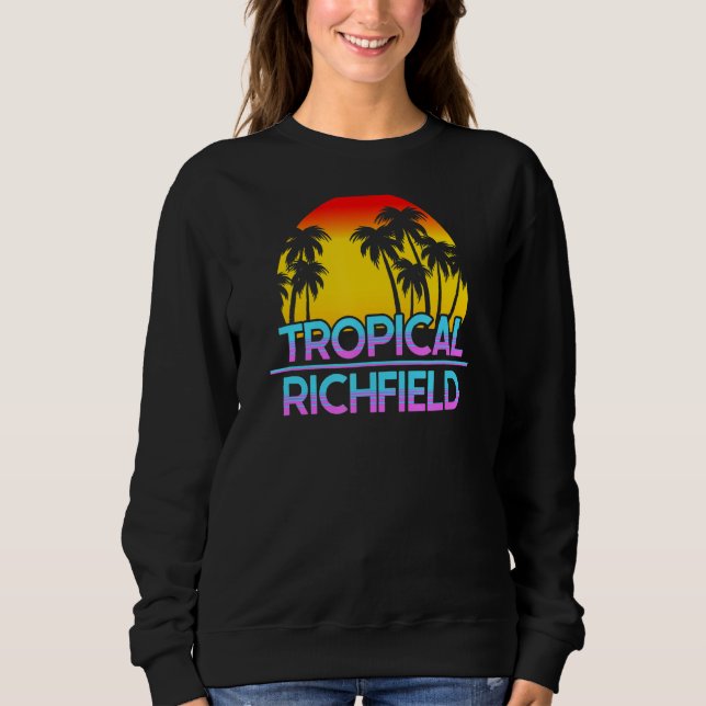 Sudadera Richfield Minnesota Funny Irronic Weather (Anverso)