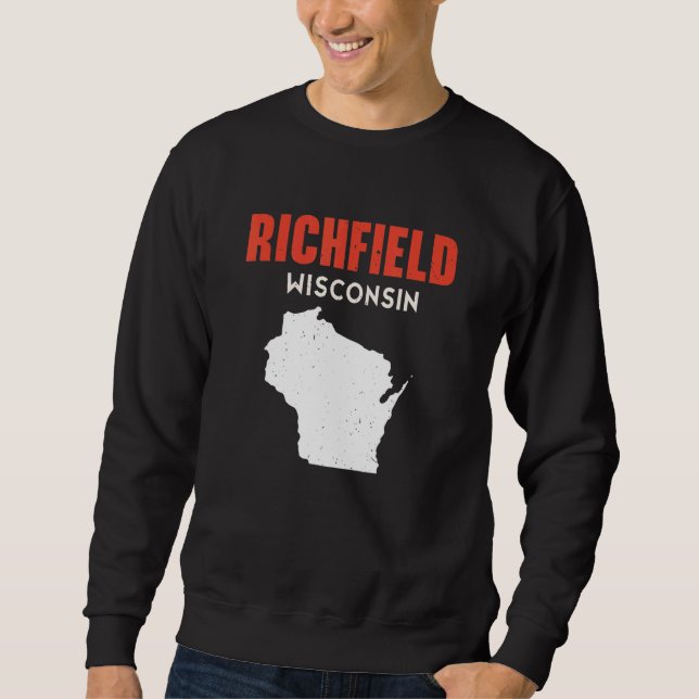 Sudadera Richfield USA State America Travel Montanan Helena (Anverso)