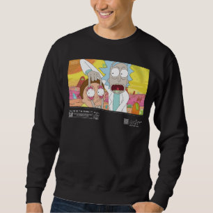 Sudadera Rick Abriendo gráfico de citas de Morty
