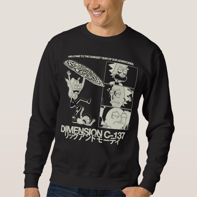 Sudadera RICK AND MORTY™ | Dimensión C-137 (Anverso)