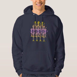 Sudadera RICK AND MORTY™   Patrón Arcoiris Sr. Meeseeks