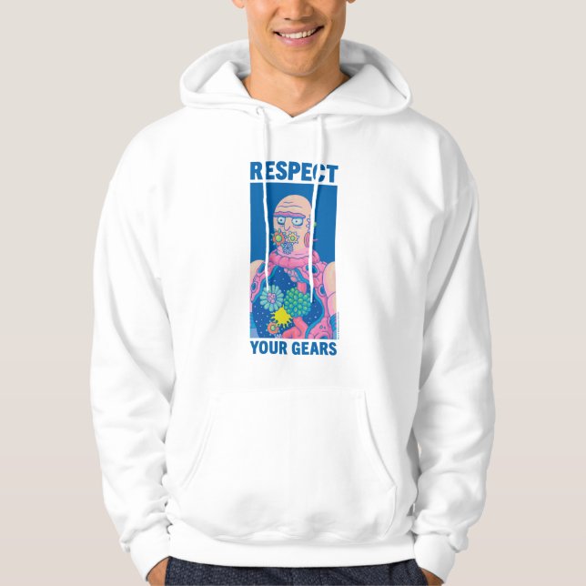 Sudadera RICK AND MORTY™ | Respete sus engranajes (Anverso)