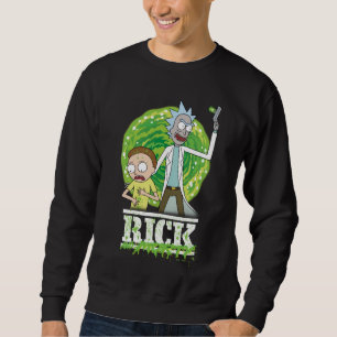 Sudadera RICK AND MORTY™   Splash verde