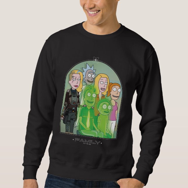 Sudadera Rick y Morty Family Graphic (Anverso)