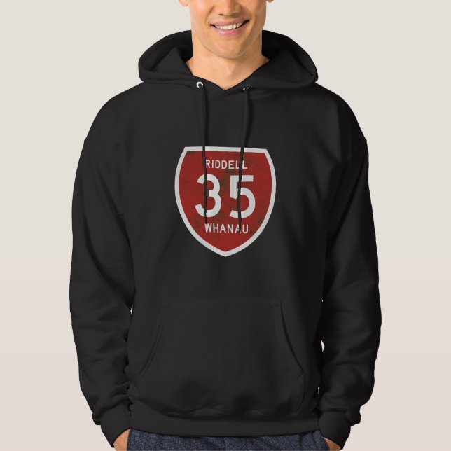 Sudadera Riddell whānau SH35 hoodie (Anverso)