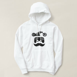 Sudadera Ride.Game.Dad Gráfico negro con texto (A)