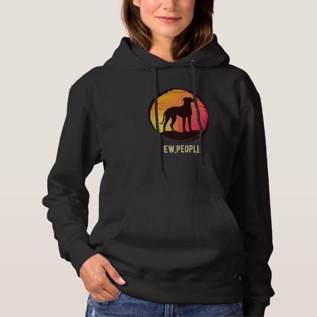 Sudadera Ridgeback Retro de Perro Rhodesia 5 (Anverso)
