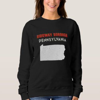 Sudadera Ridgway borough Pennsylvania USA State America Tra