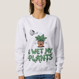 Sudadera Riego Mis Plantas - Diseño Divertido de Jardinería