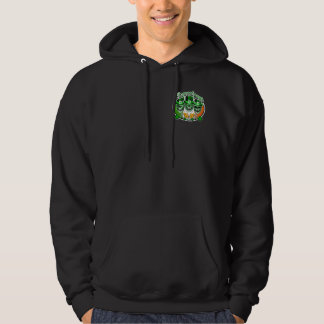 Sudadera Riéndose de los cráneos de Leprechaun irlandeses: