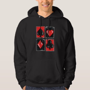 Sudadera Riesgo de juego de apuestas de mano completa con t