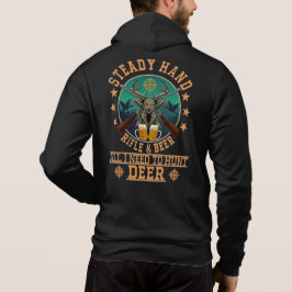 SUDADERA RIFLE DE MANO CONSTANTE Y CERVEZA