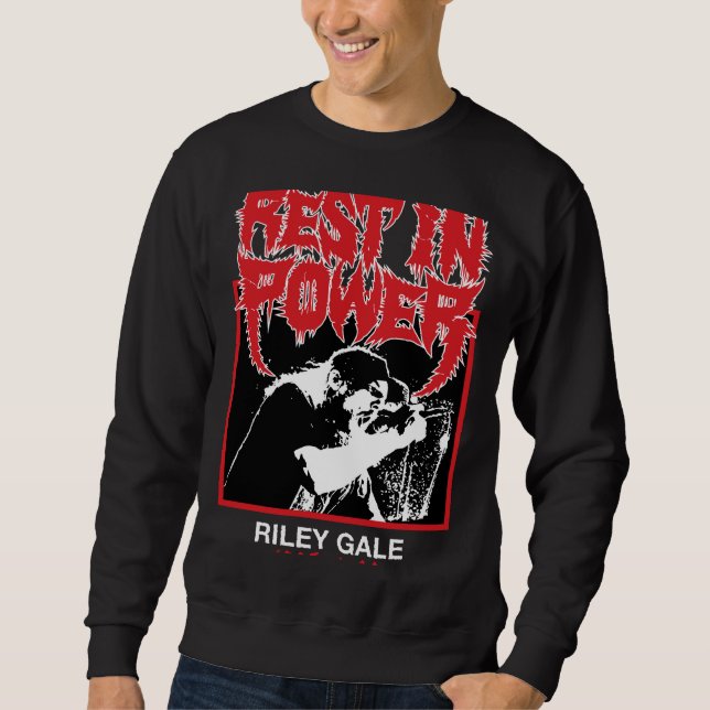 Sudadera Riley Gale Power Trip RIP camiseta DMN clásica (Anverso)