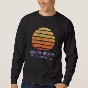 Sudadera Rincon Beach - California Coast - Retro Sunset
