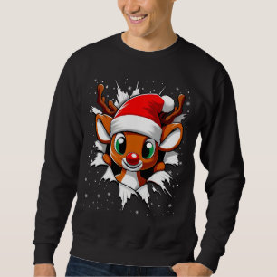 Sudadera Rindeer Rudolph, Navidades divertidos