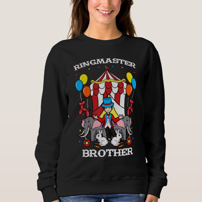 Sudadera Ringmaster Brother Circus Event Staff Ringader B (Anverso)