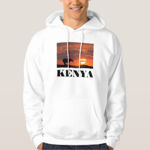 Sudadera Rinoceronte al atardecer, Masai Mara, Kenia