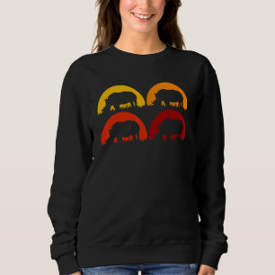 Sudadera Rinoceronte Guay Rhinoceros Animales Africanos Ret