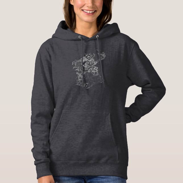 Sudadera Rinoceronte Mecedor (Anverso)