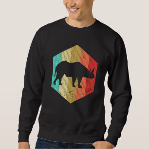 Sudadera Rinoceronte rinoceronte vintage rinoceronte animal