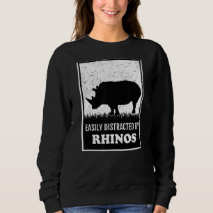 Sudadera Rinoceronte sacudido por rinocerontes