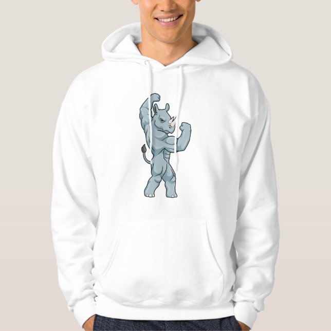 Sudadera Rinocerontes extremos (Anverso)