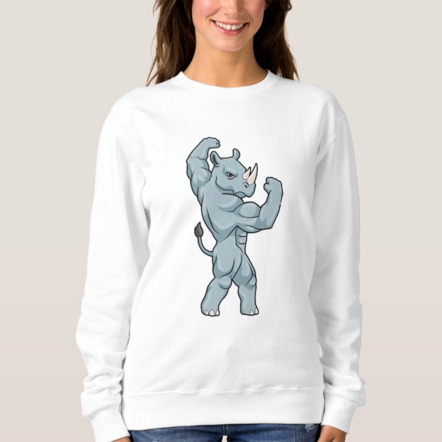 Sudadera Rinocerontes extremos (Anverso)