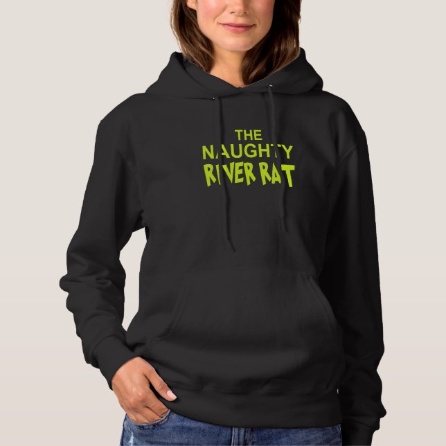 Sudadera Río Beer Rafting Hilarious River Rat (Anverso)