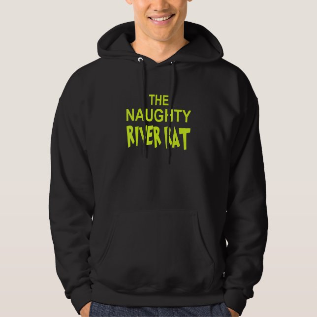 Sudadera Río Beer Rafting Hilarious River Rat (Anverso)