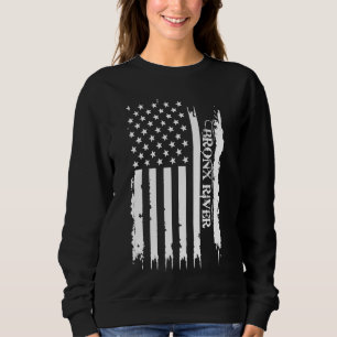 Sudadera Río Bronx Estados Unidos con bandera estadounidens