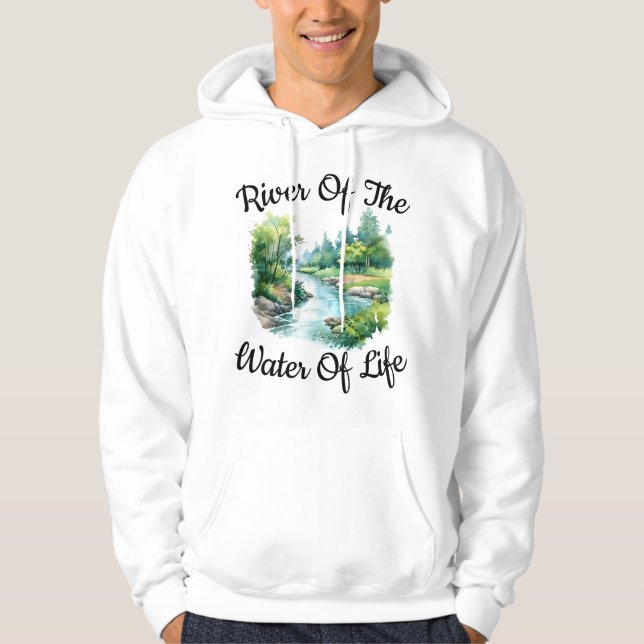 Sudadera Río Del Agua De La Vida (Anverso)