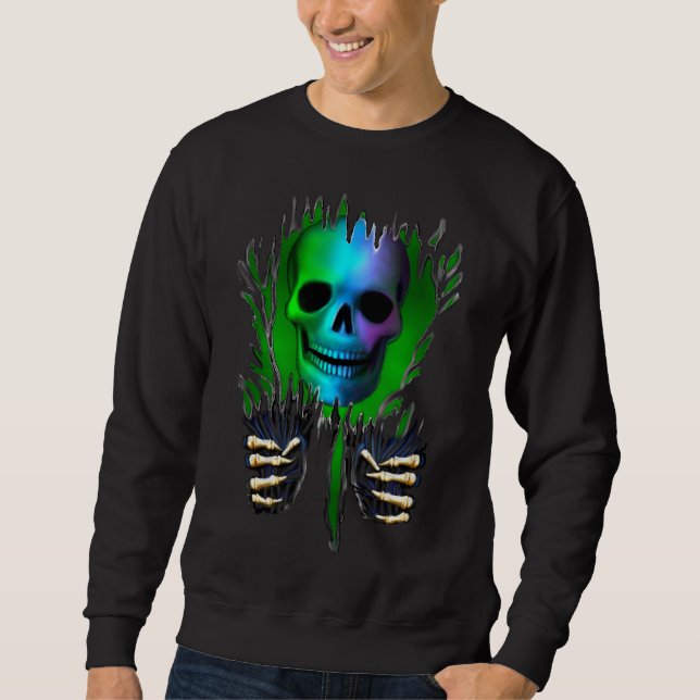 SUDADERA RIP ESQUELETO (Anverso)