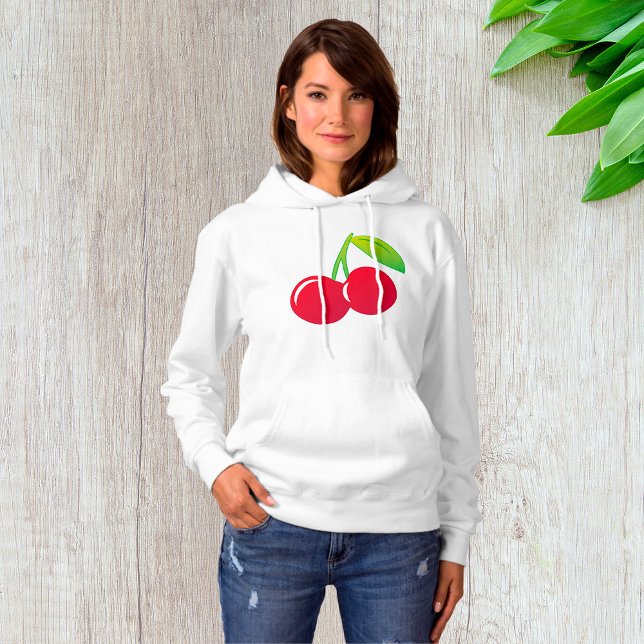 Sudadera Ripe Bright Red Cherries (Subido por el creador)