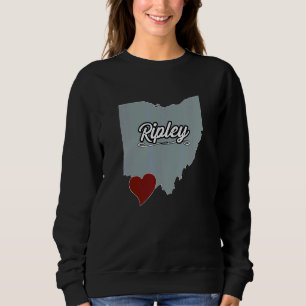 Sudadera RIPLEY Ohio OH Ciudad Estado EE. UU. Recuerdo Boni